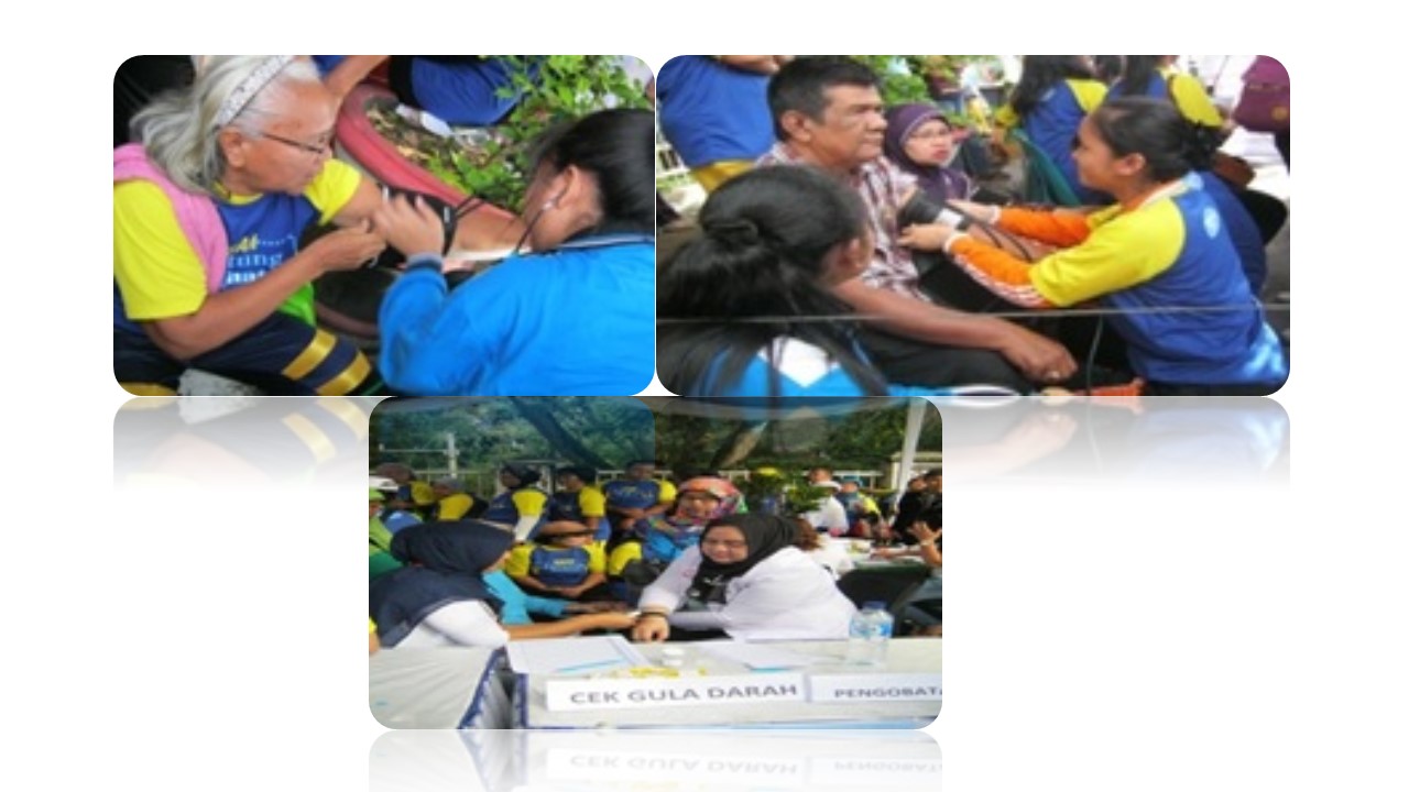 Bakti Sosila Prodi Kebidanan P.Siantar di Lapangan Brimob Juli Tahun 2018